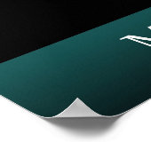 火星- Valles Marineris ポスター (角)