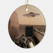 火星InSightエイリアンUFOソーサーの遭遇 セラミックオーナメント (左)