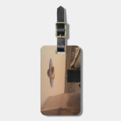 火星InSightエイリアンUFOソーサーの遭遇 ラゲッジタグ (正面縦)