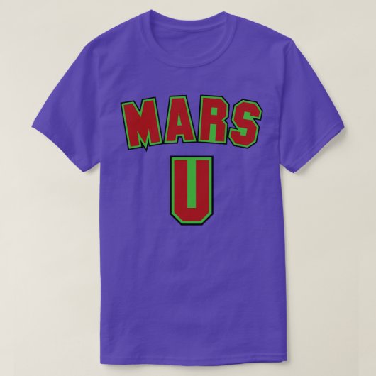 火星U Tシャツ (デザイン正面)