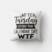 火曜おもしろい日以降 クッション (正面)