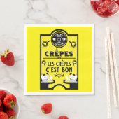 火曜パンケーキの日を祝う スタンダードランチョンナプキン (インサイチュ)