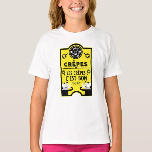 火曜パンケーキの日を祝う Tシャツ (正面)