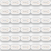 火曜プランナー週のシール シール (正面)