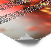 火曜ポスターに雨が降った ポスター (角)