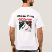 火曜日のゲーム Tシャツ (裏面)