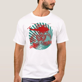 火曜日の任意ヘリコプター Tシャツ