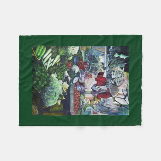 火曜日の午後にベジタリアンクラブがここで開催されます フリースブランケット (正面(横))