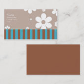 火曜日の午後 名刺 (正面/裏面)