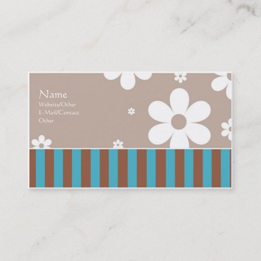 火曜日の午後 名刺 (正面)