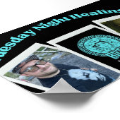 火曜日の夜間治癒のポスター ポスター (角)