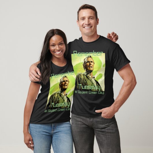 火曜日はソイレングリーンデイレトロティー Tシャツ (ユニセックス)