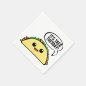 火曜日はタコだ スタンダードカクテルナプキン (角)