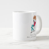 火曜日は月曜と同じ ジャンボコーヒーマグカップ (正面右)