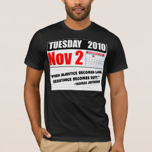 火曜日2010年11月2日-義務呼出し! Tシャツ
