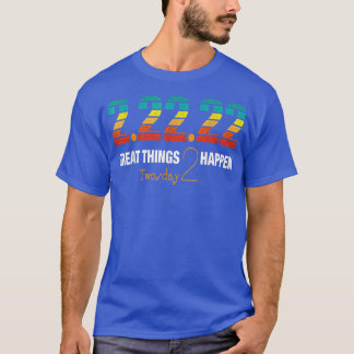 火曜日2022年2月22日22222ヴィンテージR Tシャツ