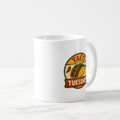 火曜日 タコス フィエスタ スプラッシュ コーヒーマグカップ (正面右)