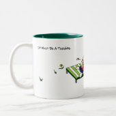 火曜日、Snoozeday Muge -それは火曜日でなければなりません ツートーンマグカップ (左)