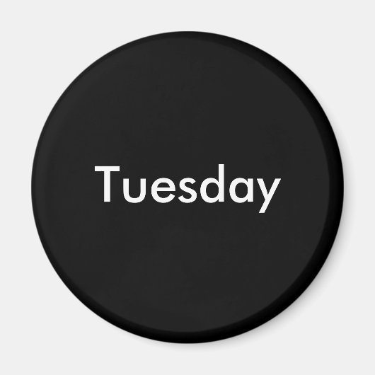 火曜磁石 マグネット (正面)