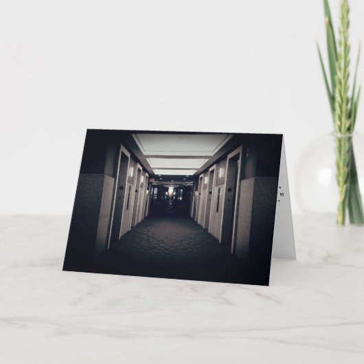 「火曜17日」ハロウィーンのカード カード (正面)