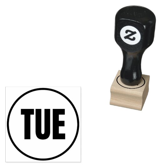 火曜 ラバースタンプ (押印)