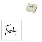 火曜 ラバースタンプ (押印)