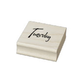 火曜 ラバースタンプ (スタンプ)