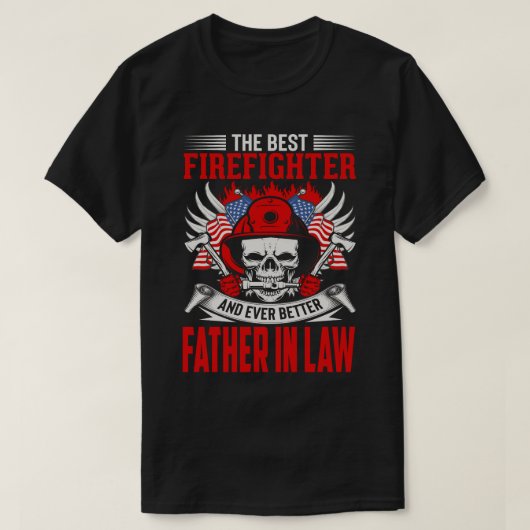 火最高の士とさらに良い法の父 Tシャツ (デザイン正面)
