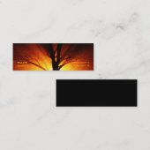 火木 スキニー名刺 (正面/裏面)