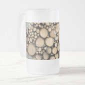 火木-マグのカシ フロストグラスビールジョッキ (正面左)