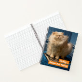火格子を覆う猫 ノートブック (内部)