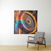 火気湯時計 タペストリー (インサイチュ(横))