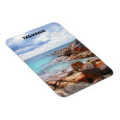 火気湾，タスマニア，オーストラリア磁石 マグネット (右側)