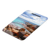 火気湾，タスマニア，オーストラリア磁石 マグネット (左側)