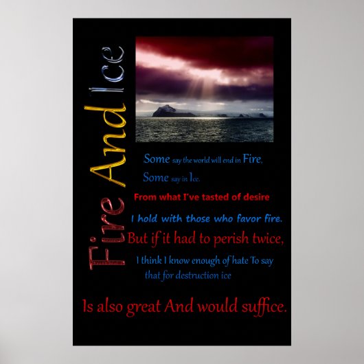 火氷水 ポスター (正面)