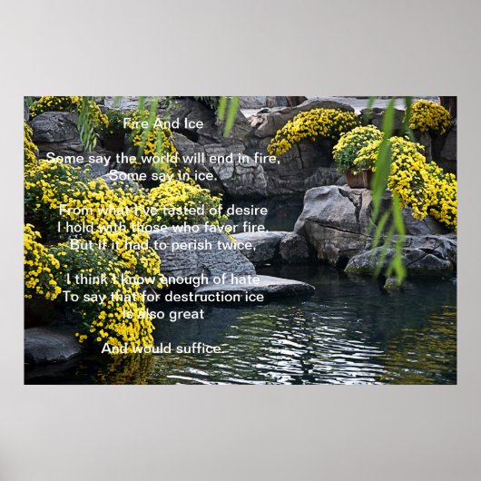 火氷花ポスター ポスター (正面)