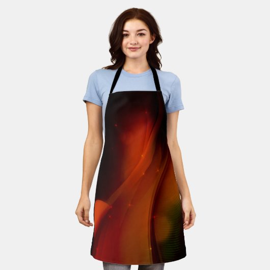 火波 エプロン (着用した状態)