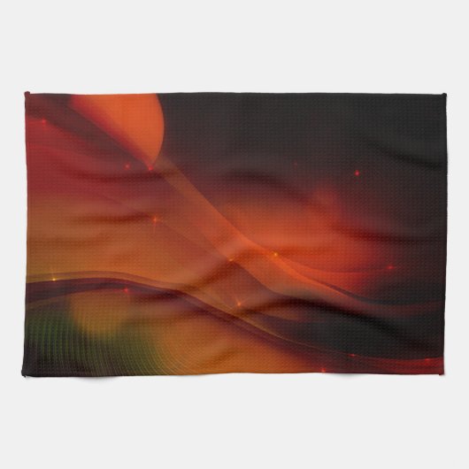 火波 キッチンタオル (横)