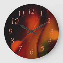 火波 スクエア壁時計