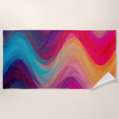 火波 ビーチタオル (正面)