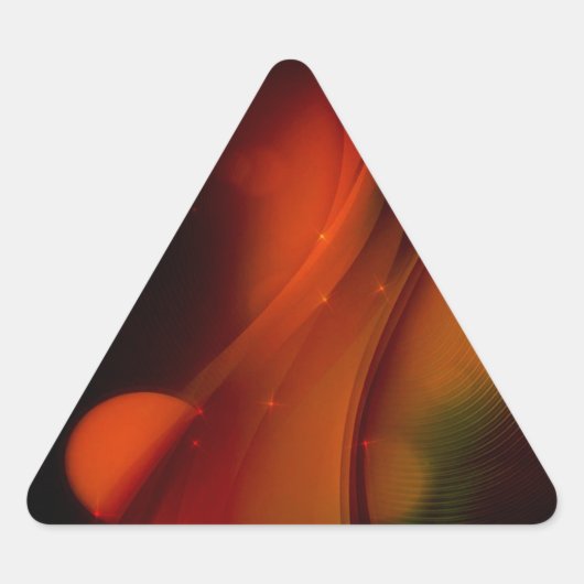 火波 三角形シール (正面)