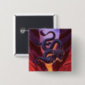 "火洞窟" 缶バッジ (正面&裏面)