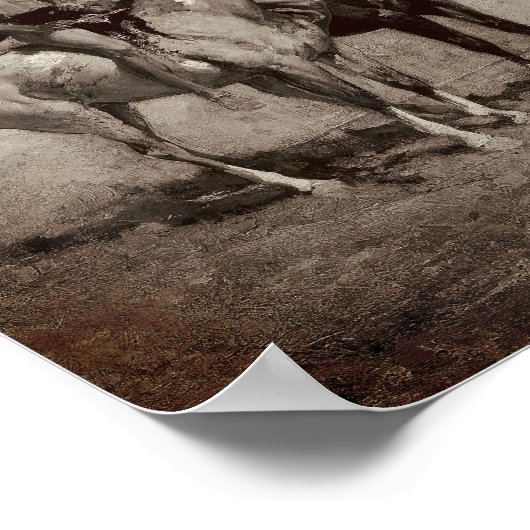 火消し屋は犠牲者をポニーに投げ出した ポスター (角)