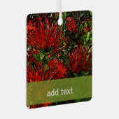 火消し植物 メタルオーナメント (正面右)