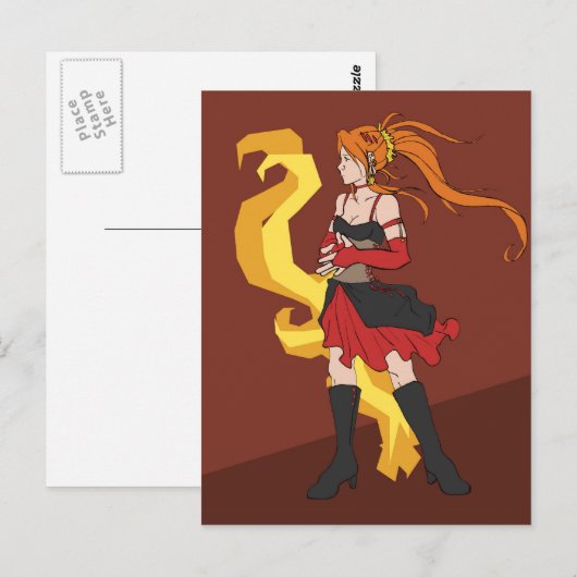 火消し ポストカード (正面/裏面)