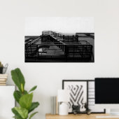 火災からの脱出 ポスター (ホームオフィス)