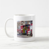 火災と救助 コーヒーマグカップ (左)
