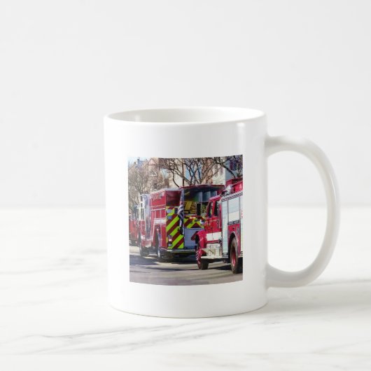 火災と救助 コーヒーマグカップ (右)