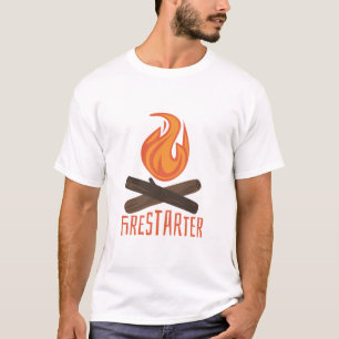 火災の火口 Tシャツ