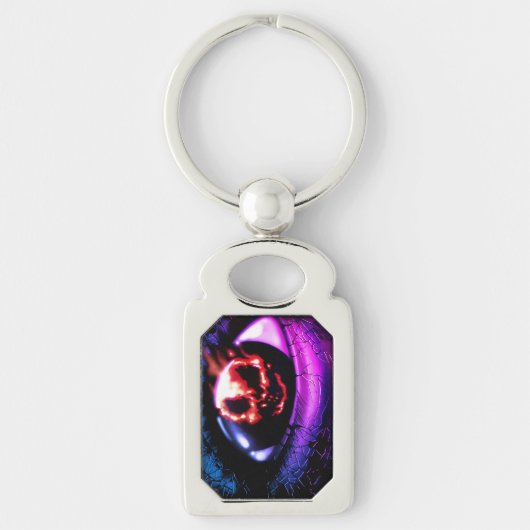 「火災ビジョン」 キーホルダー (正面)